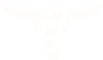 Blondie’s Beef logo with a stylized letter B inside a longhorn head silhouette.